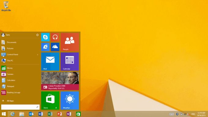 A screenshot of a Windows 8.1 desktop.