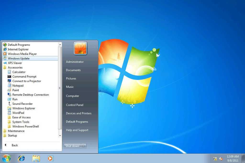 A screenshot of Windows 7.