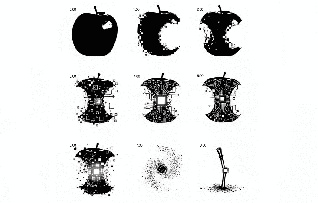 Diagram: Apple Intelligence transformation
